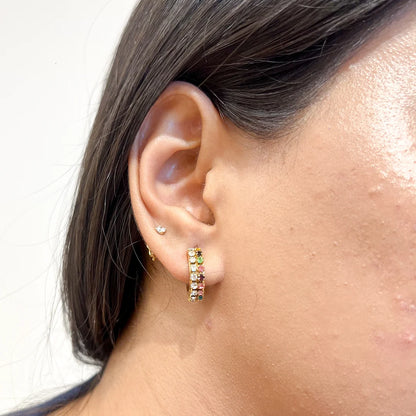 Fiesta Loops Earrings - 18K Gold Plated