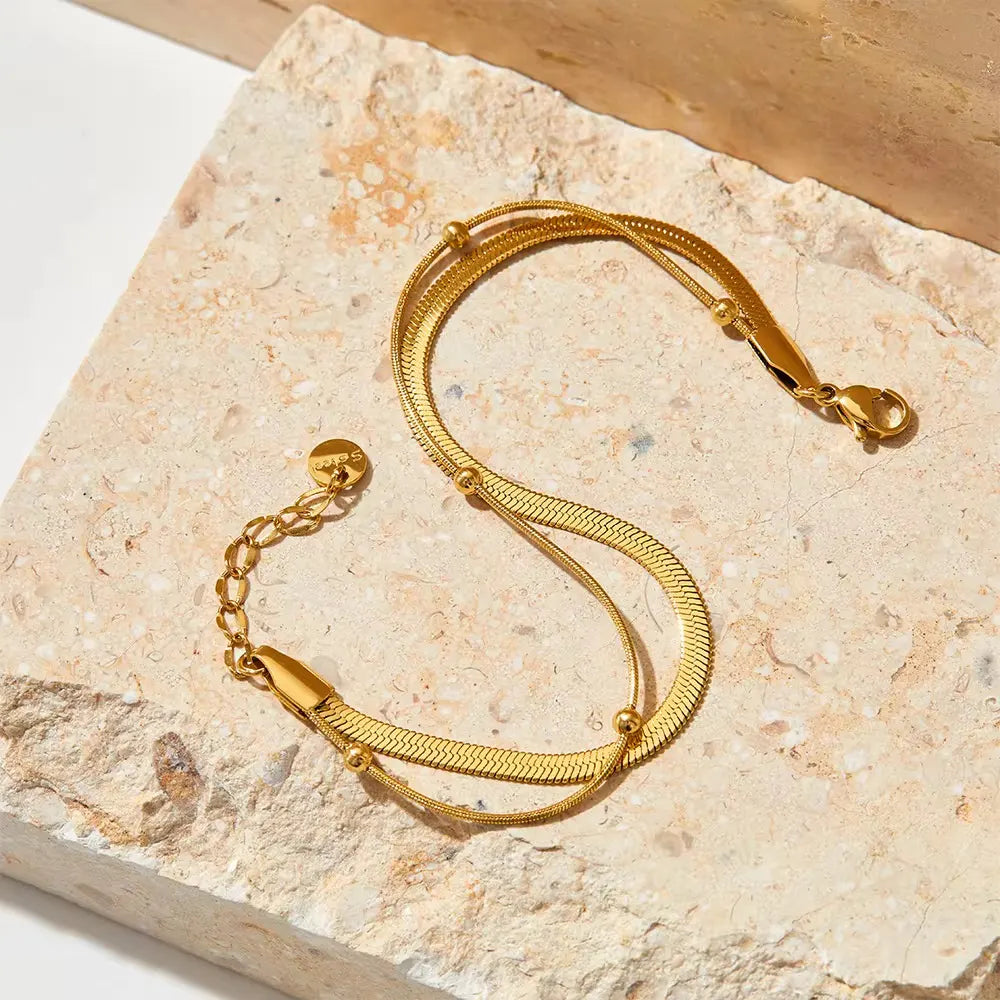 The Harmony Bracelet - 18K Gold Plated