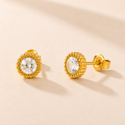 Sol Studs - 18K Gold Plated
