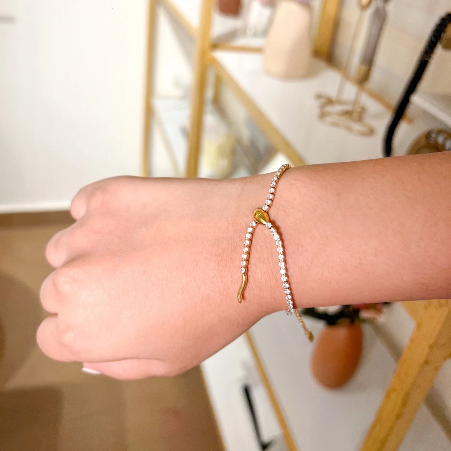 Falling Light Bracelet - 18K Gold Plated