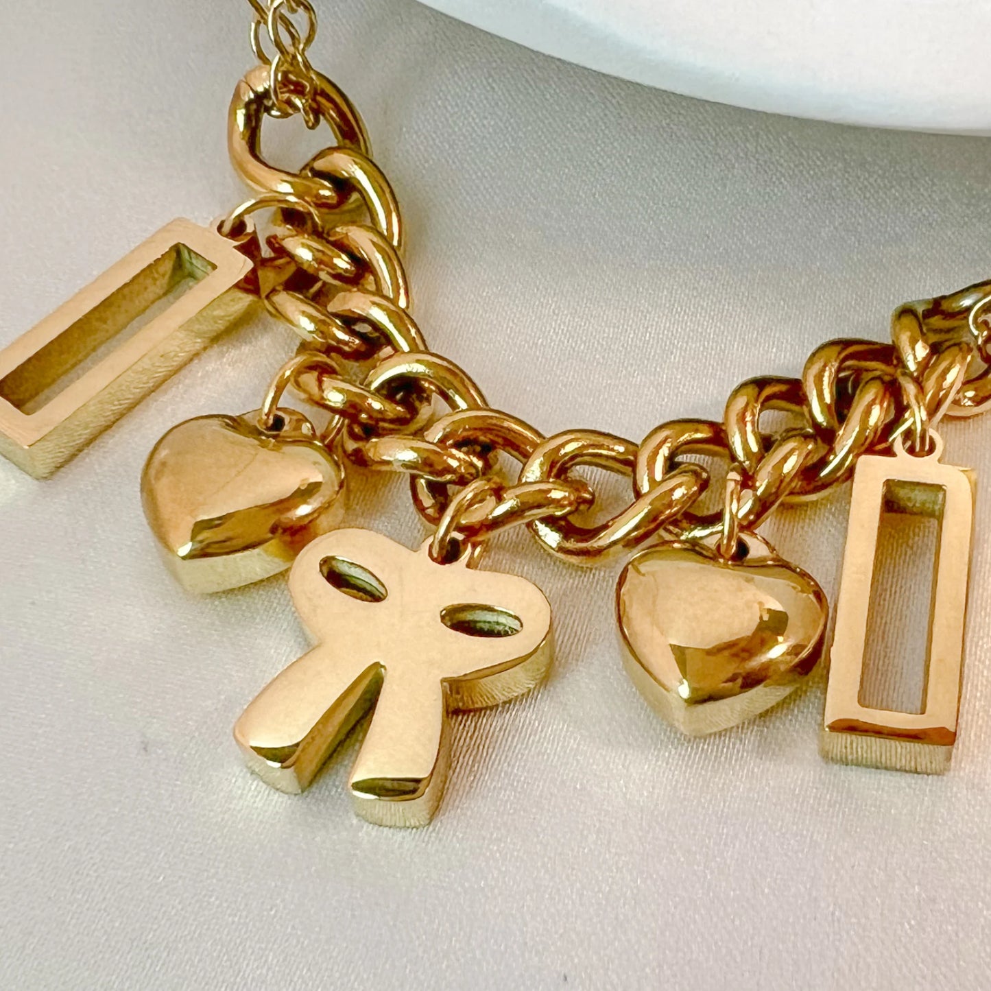 Charm Craft Bracelet - 18K Gold Plated