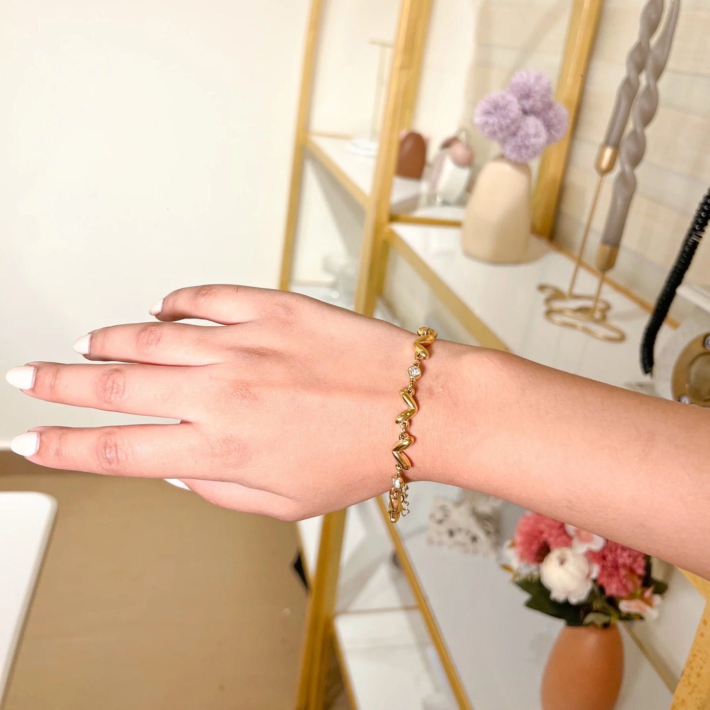 Love Letter Bracelet - 18K Gold Plated
