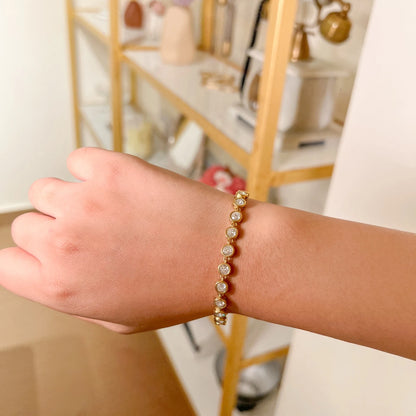 Tide of Grace Bracelet - 18K Gold Plated