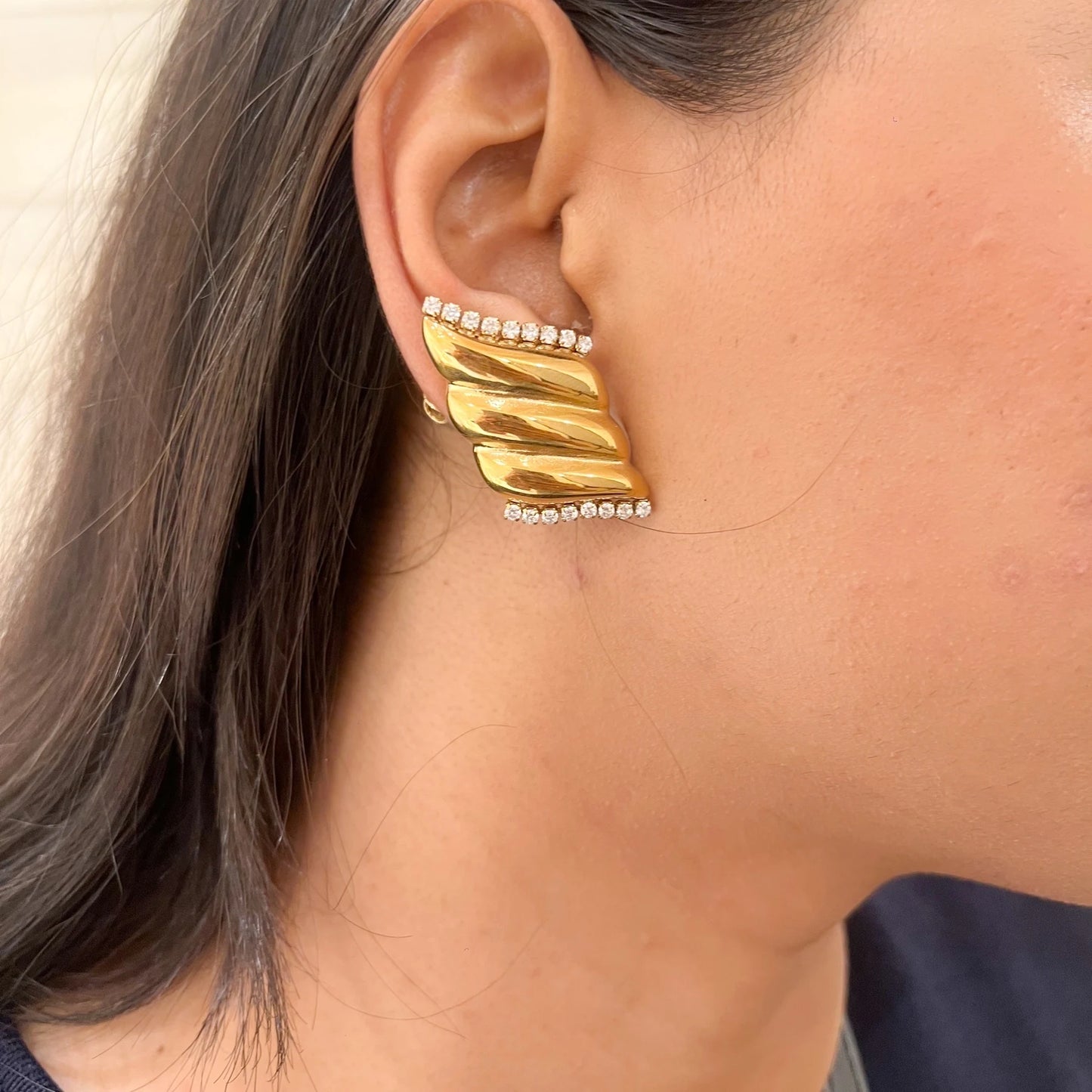 Illuma Earrings - 18K Gold Plated